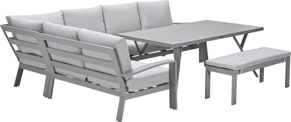 Garden Impressions Camilo lounge dining set 6-delig – taupe - Valley sand