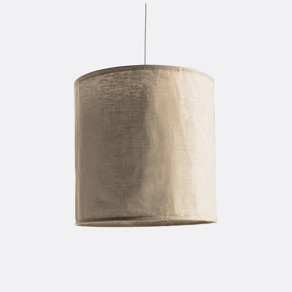 Hanglamp / lampenkap in gekreukt linnenØ30 cm, Thad