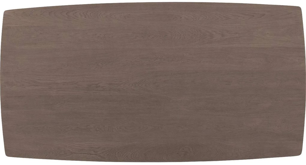 Goossens Excellent Eettafel Uniek, Semi rechthoekig 180 x 100 cm