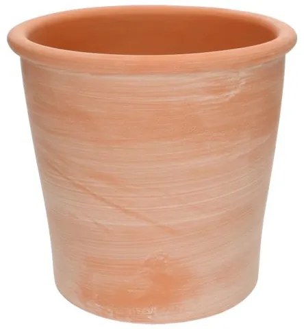Bloempot ronde rand, licht terracotta,ø 23 cm