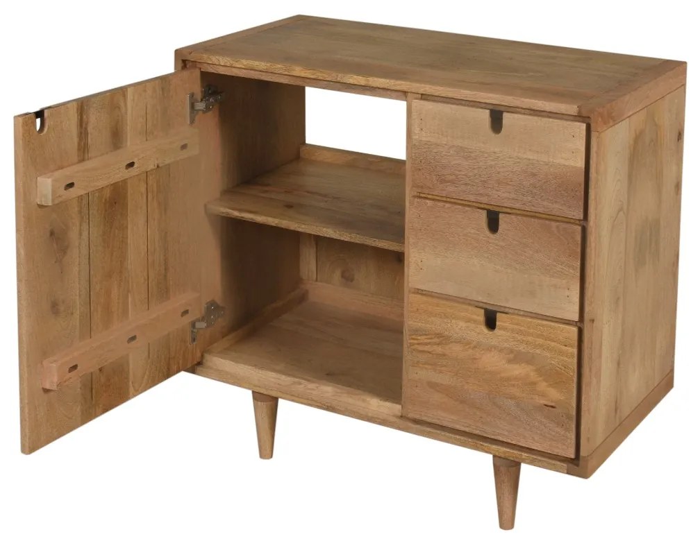 Livli Empresa badmeubel 90cm met ronde portoro gold waskom