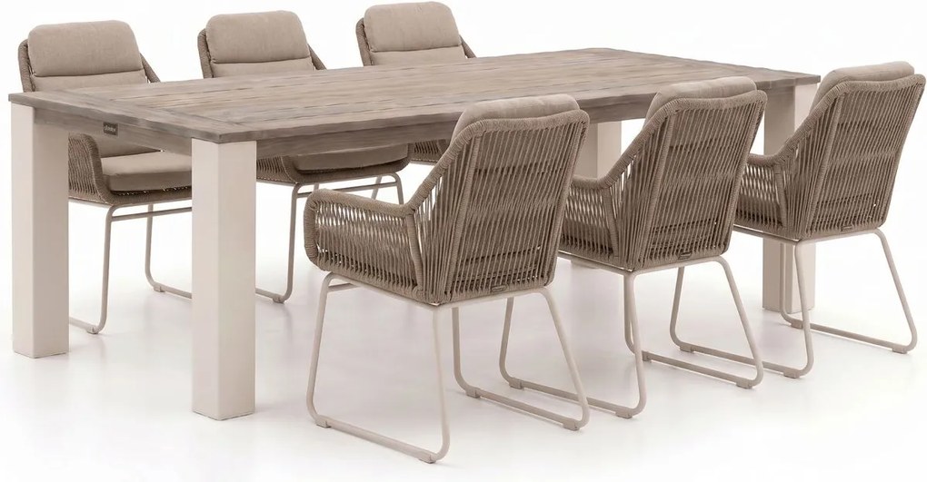+ 10% kassakorting | Diningset Intenso  | 6 personen | Tuinset teakhout | 7-delig | Kees Smit Tuinmeubelen