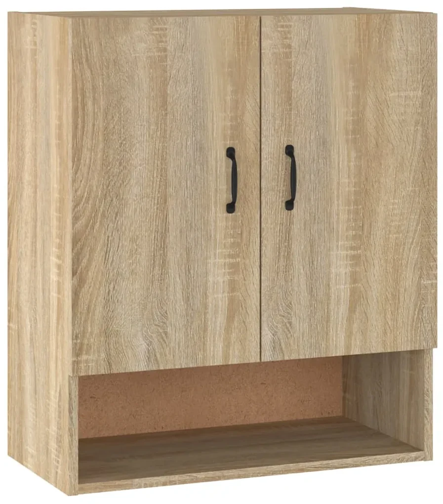 vidaXL Wandkast 60x31x70 cm bewerkt hout sonoma eikenkleurig