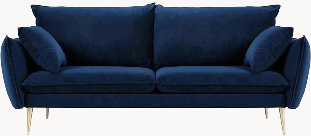 Fluwelen bank Elio (3-zits)