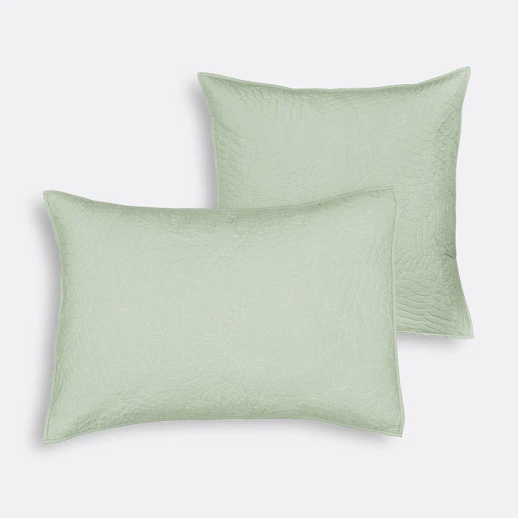 Kussenhoes in perkalkatoen, Tropical