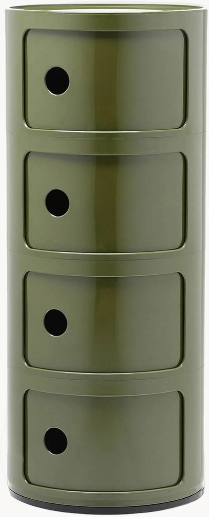 Design container Componibili, 4 modules, H 77 cm