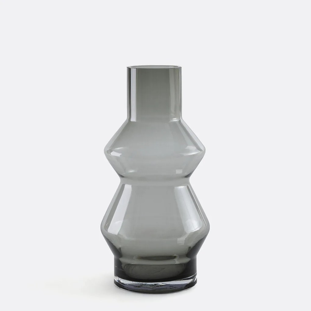 Vaas in glas H27 cm, Chably