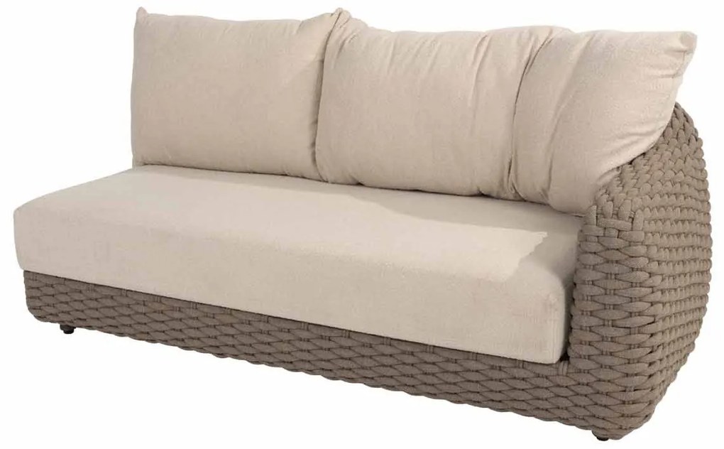 4 Seasons Outdoor Maxime chaise loungebank terre LoungebankLoungeset   bruin weerbestendig