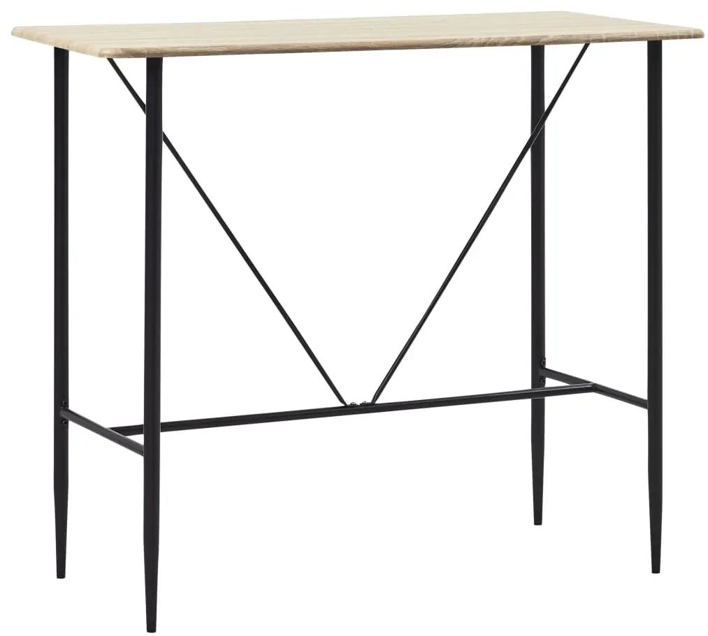 vidaXL 5-delige Barset kunstleer wit