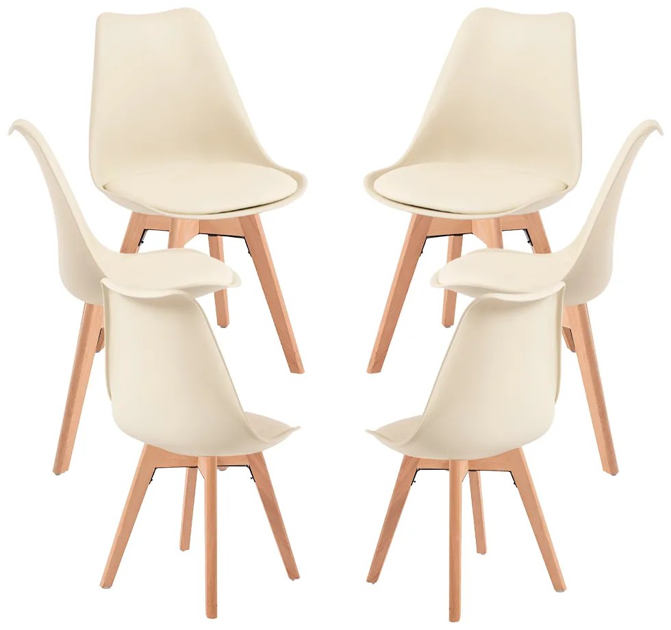 Set 6 Synk Basic Stoelen