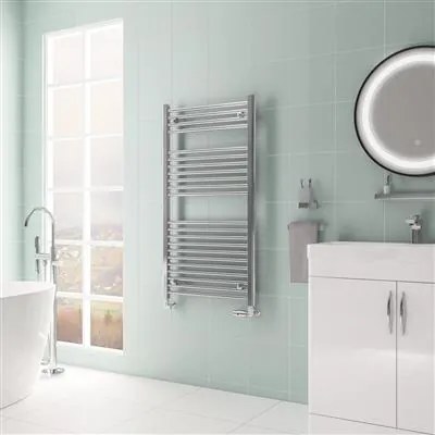 Eastbrook Biava multirail handdoekradiator 60x110cm 546W chroom