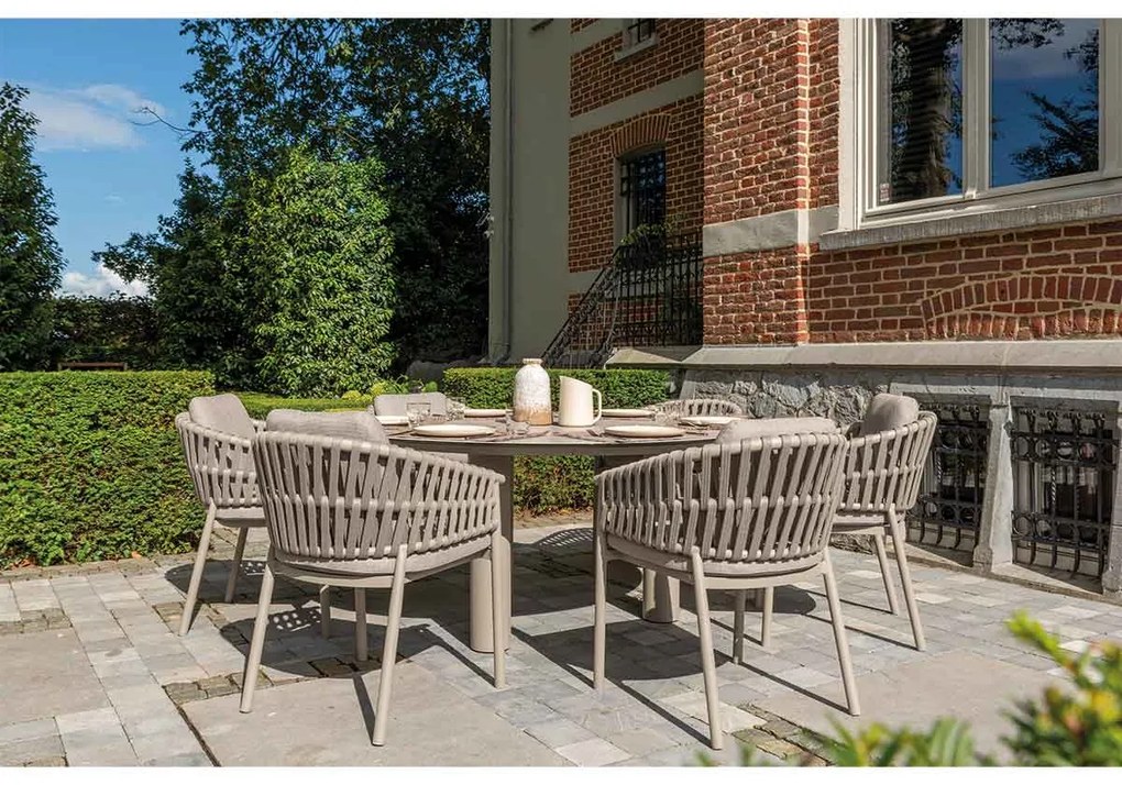 Taste by 4 Seasons Catalana tuinset 7-delig - Donato tuintafel Ø160x75 cm
