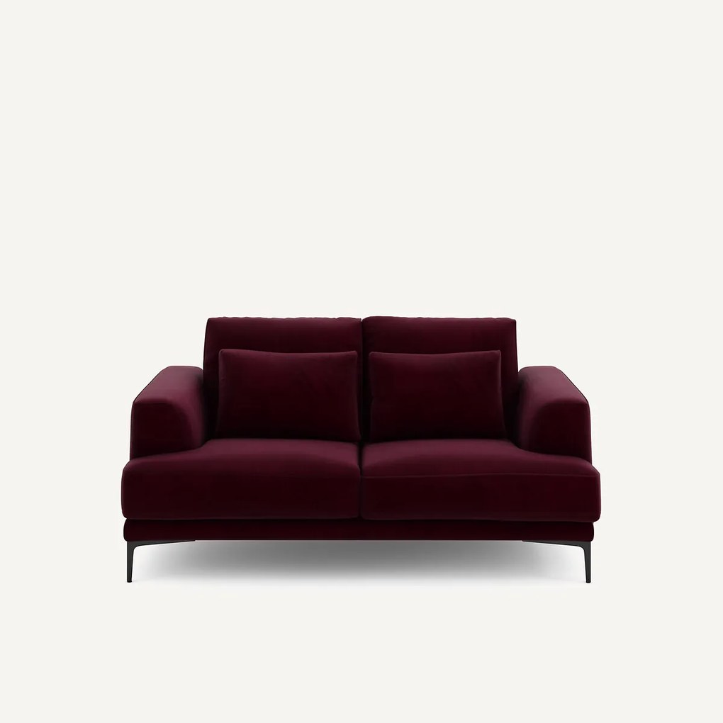 Bank 2-zit in fluweel, Marsile