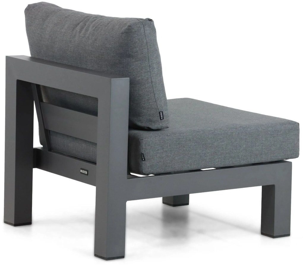 Hoek loungeset 6 personen Aluminium Grijs Lifestyle Garden Furniture Luca