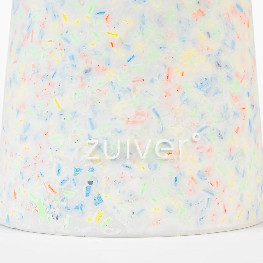Zuiver Victoria Recycled Terrazzo Bijzettafel Small - 30 X 30cm.