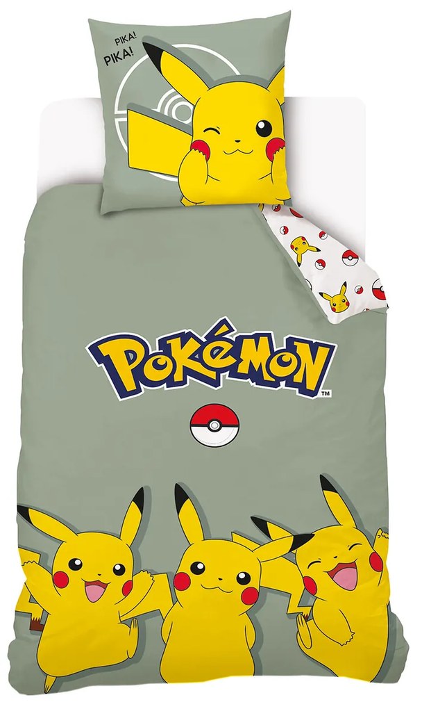 Bedset in katoen, Pokémon Trio Fun Kaki