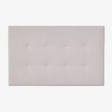 Artur Gestoffeerd Hoofdbord Stof Crème Beige & 135 Cm - Sklum