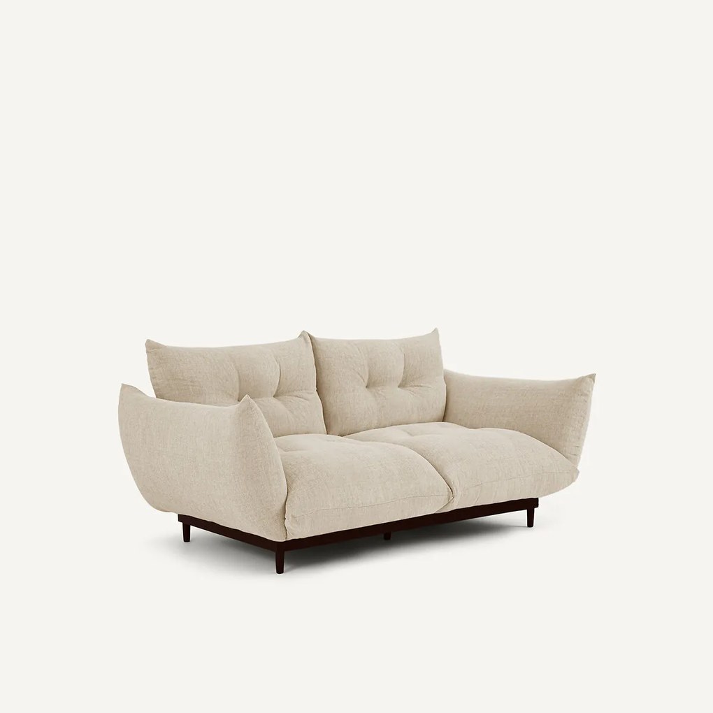 Compacte 3-zitsbank van gevlochten polyester, VITORIA