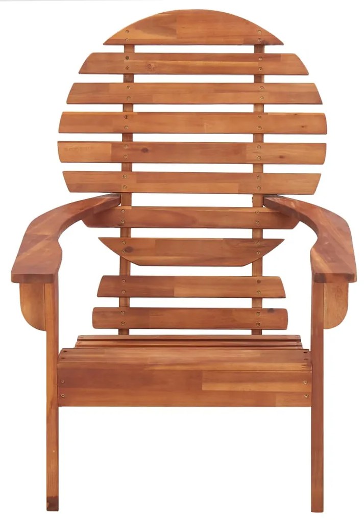 vidaXL Stoel Adirondack massief acaciahout