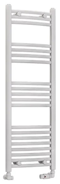 Eastbrook Wendover gebogen handdoekradiator 40x120cm 385W wit glans