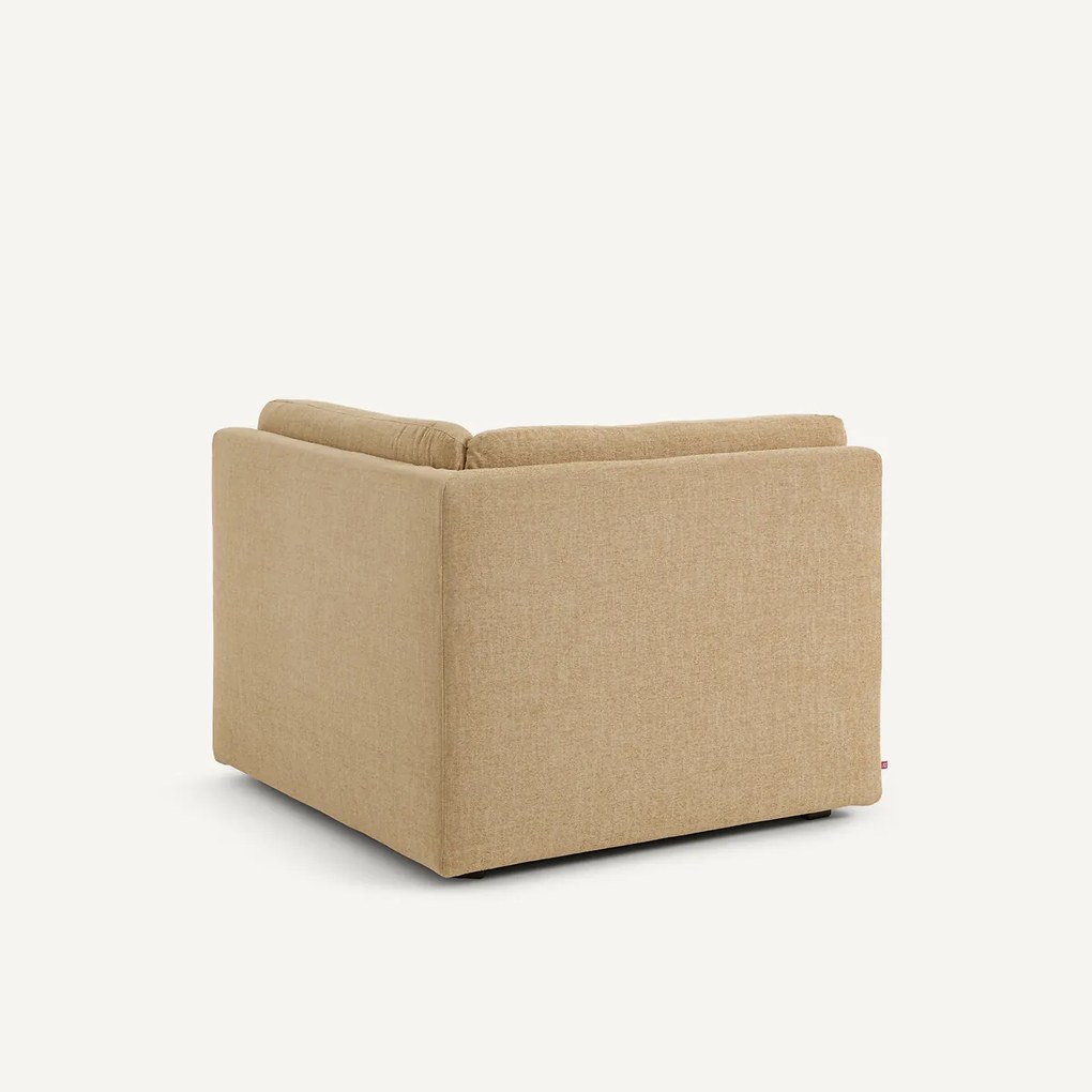 Modulaire 90° hoek in gemêleerde stof, GIULIANO