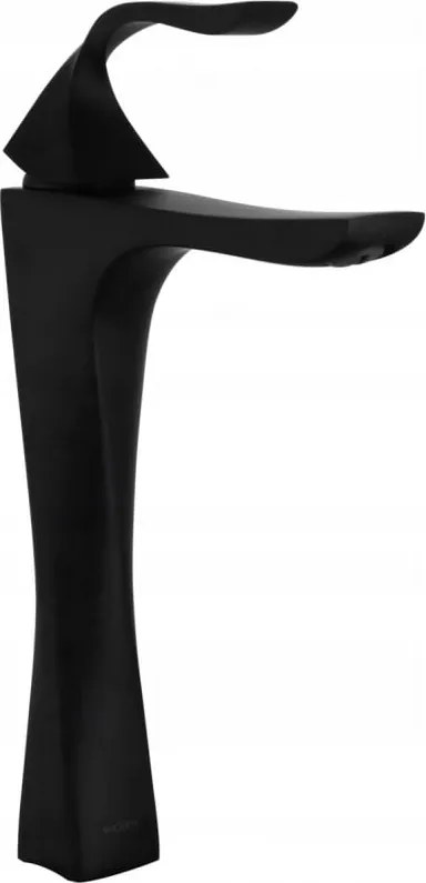 Mexen Estrella hoge wastafel kraan, zwart - 72310-70