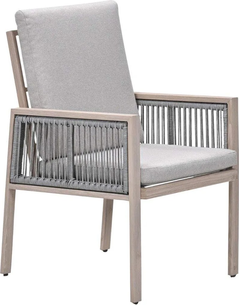 Garden Impressions San Capri lounge dining stoel - light oak look