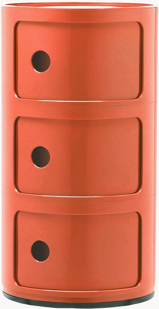 Design container Componibili, 3 modules, H 59 cm