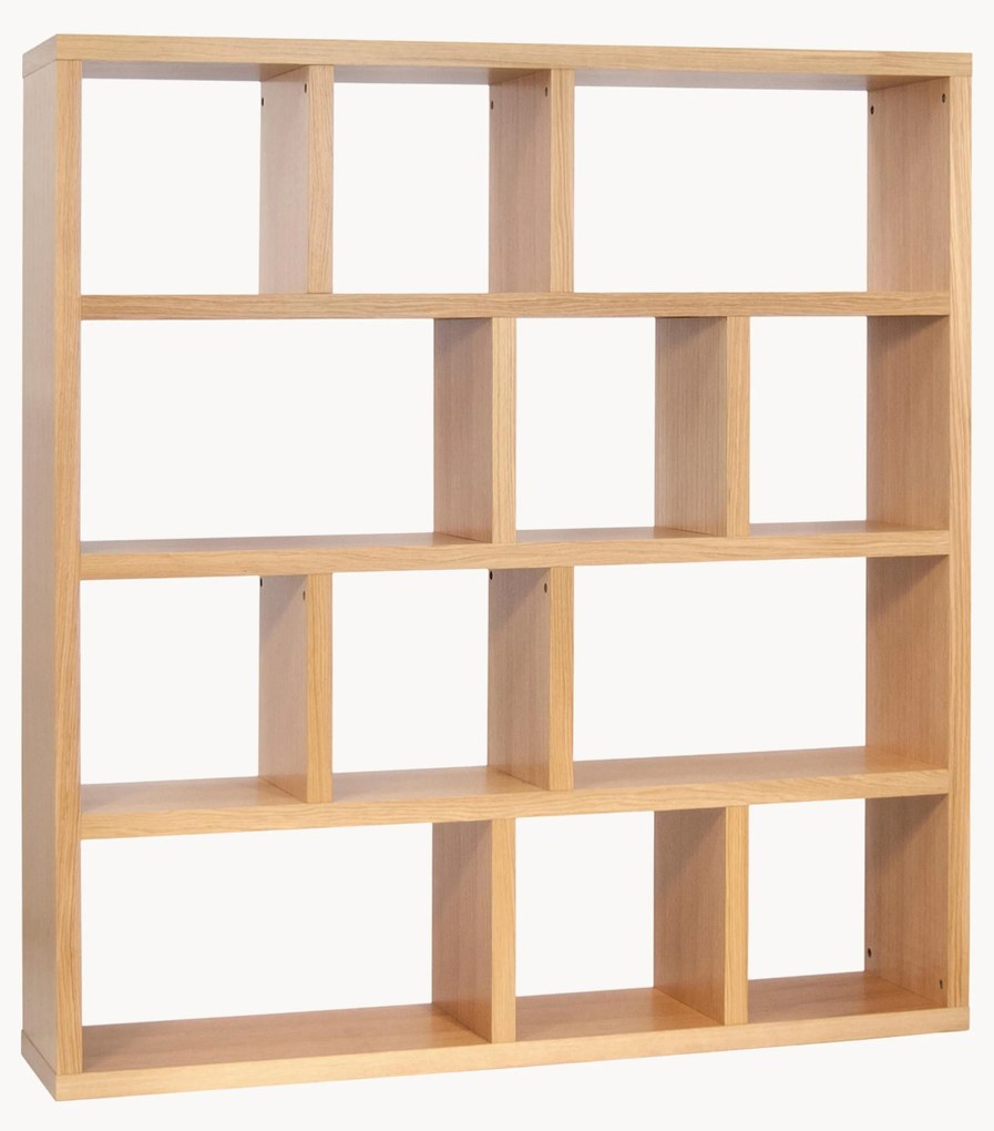 Boekenkast Berlin 4 Levels 150 - eikenhoutfineer