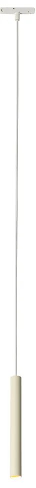 Moderne hanglamp wit beige voor railsysteem 1-fase - Slimline Keno G9 Scandinavisch rond Binnenverlichting Lamp