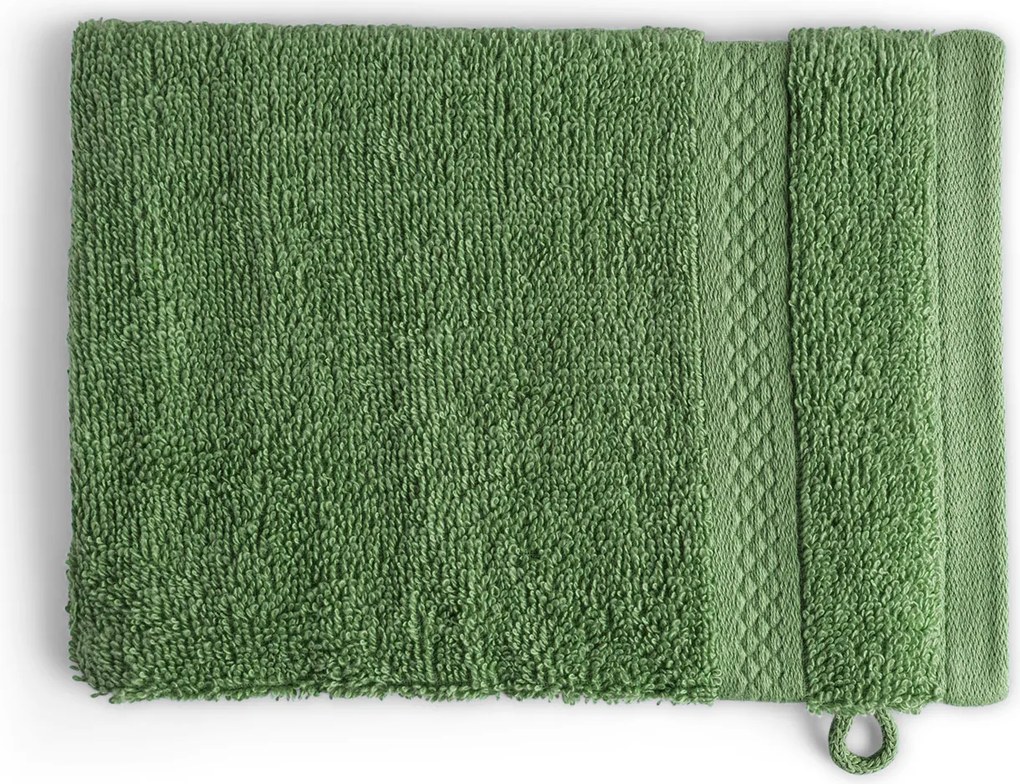 Washandjes Hotel Collectie – 6 stuks – 16×21 – groen