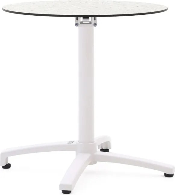 Inklapbare tafel Bellagio  | Vierkant  | Tuintafel Kunststof | 80cm | Kees Smit Tuinmeubelen
