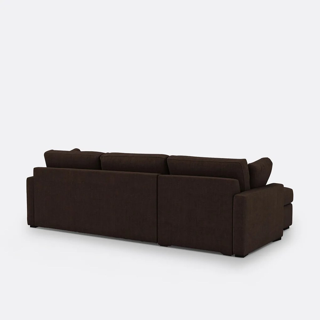 4-zits hoekbank, omvormbaar, in katoen en linnen, Comfort Bultex®, TIMOR