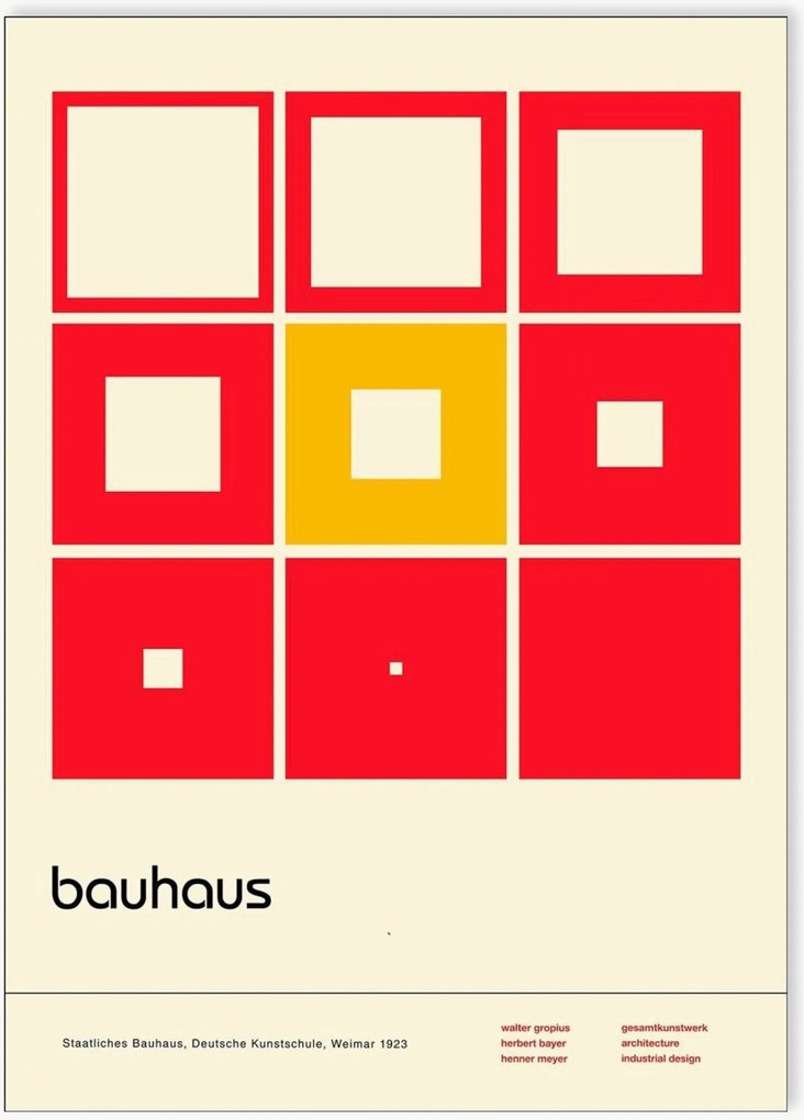Digitale print Bauhaus Center