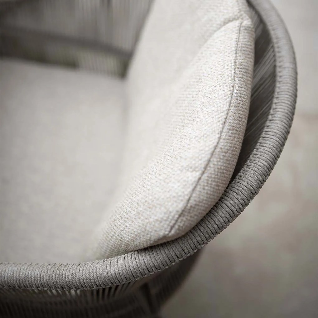 4 Seasons Florence dining chair terre with 2 cushions