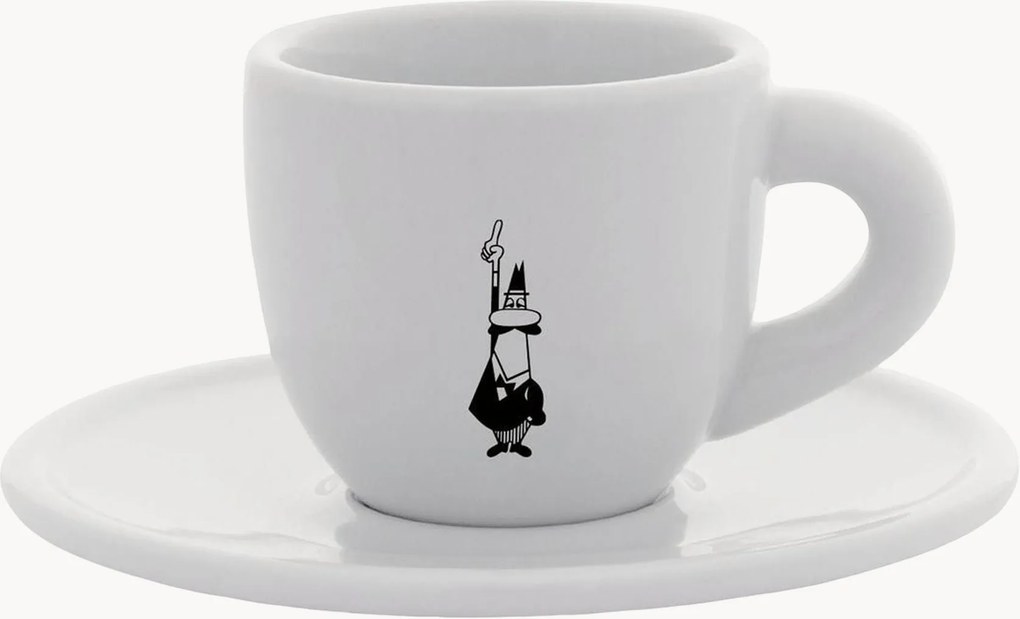 Espressokop Istituzionale met schotel