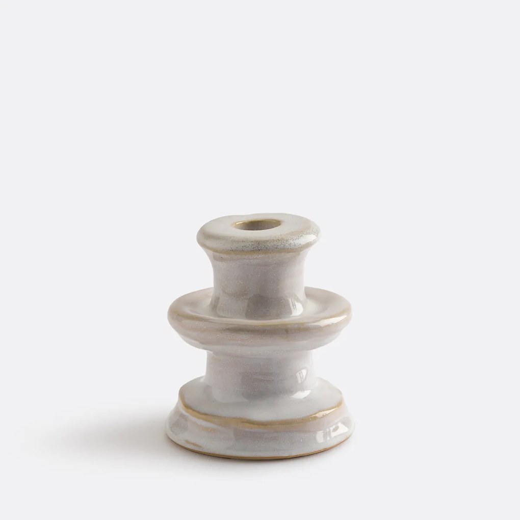 Keramische kandelaar H10,3 cm Thodri