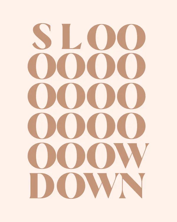 Ilustratie Slow Down, Beth Cai