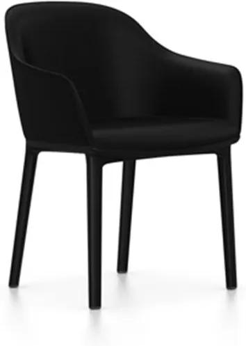 Vitra Softshell stoel met zwart onderstel Plano 66