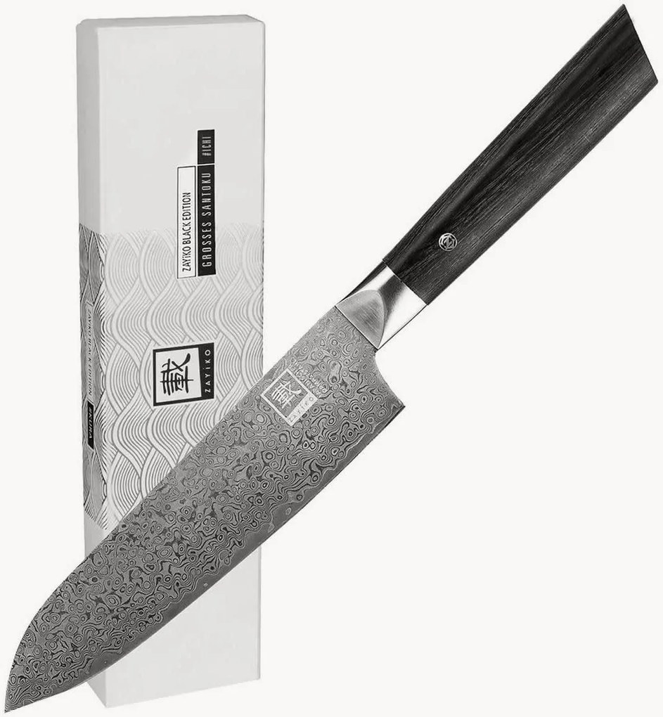 Santoku mes Black Edition