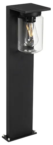 Moderne staande buitenlamp zwart 65 cm IP54 - Marshall Modern E27 IP54 Buitenverlichting