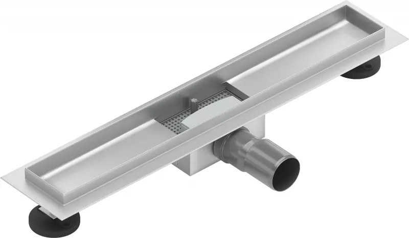 Mexen Flat behuizing voor lijnafvoer 60 cm, inox - 1015060
