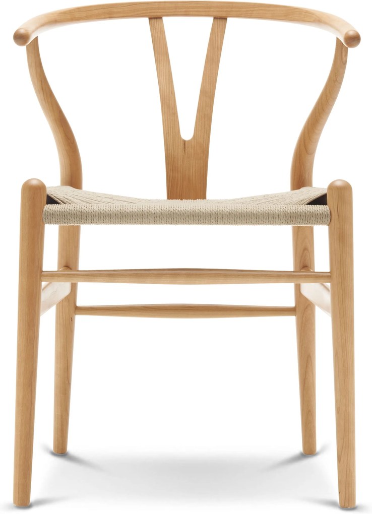 Carl Hansen & Son CH24 Wishbone stoel Classic Natural geolied Rooden