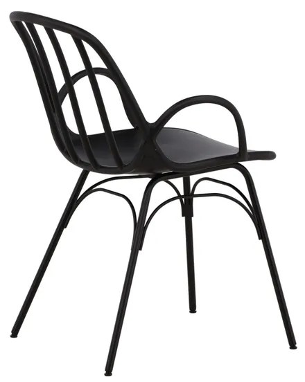 Jörn Eetkamerstoel - Natalia - Zwart - Kunststof - Jörn