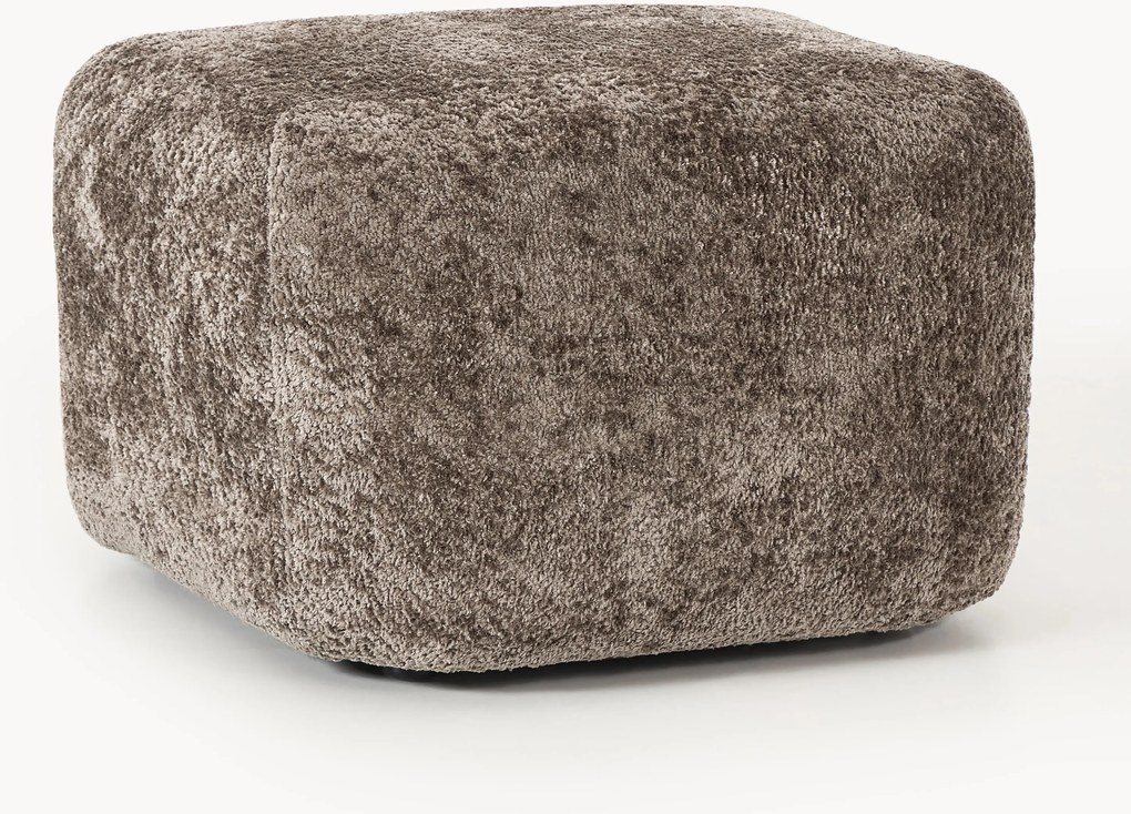 Voetenbank Wolke van teddy-bouclé