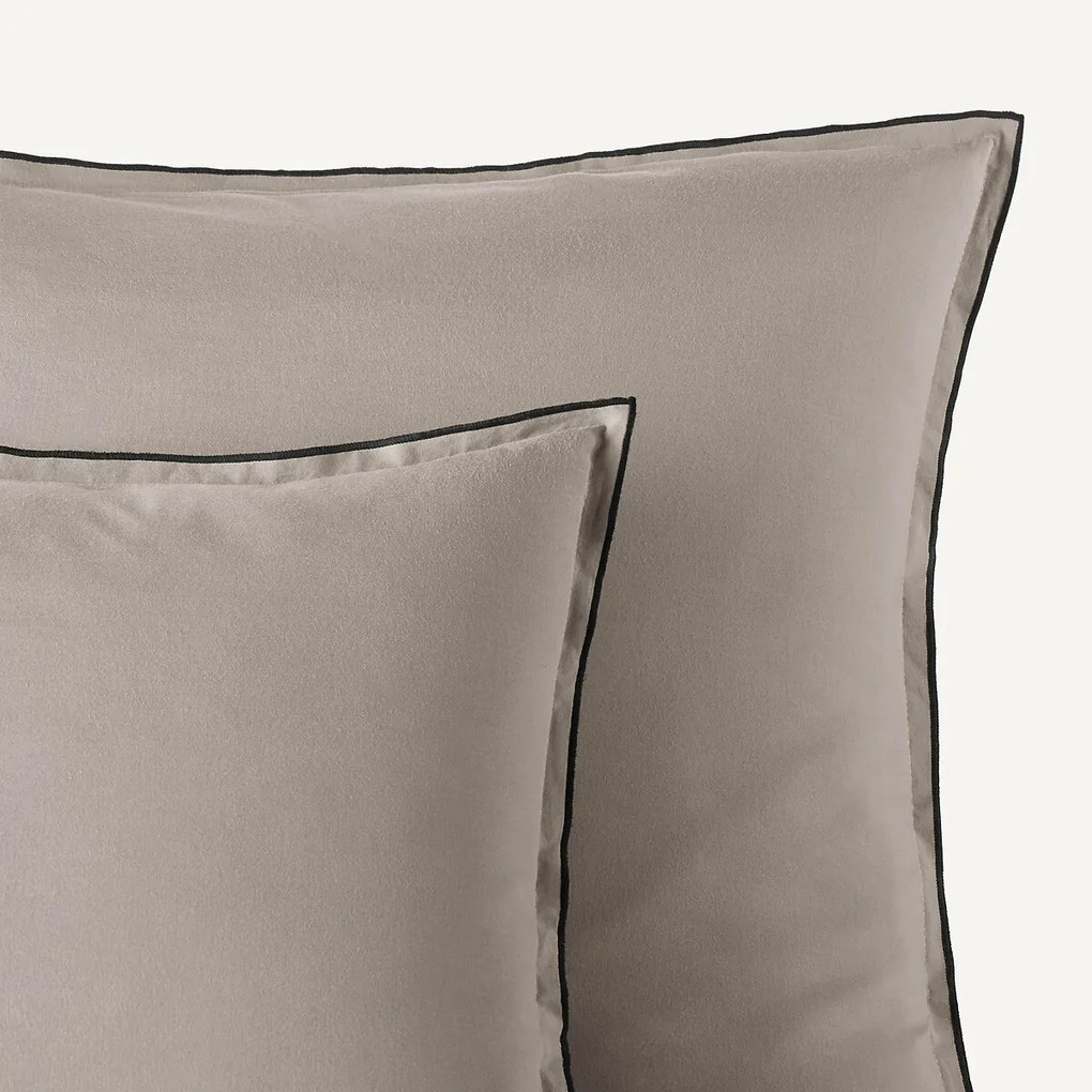 Kussensloop in gewassen voilekatoen, Gypse