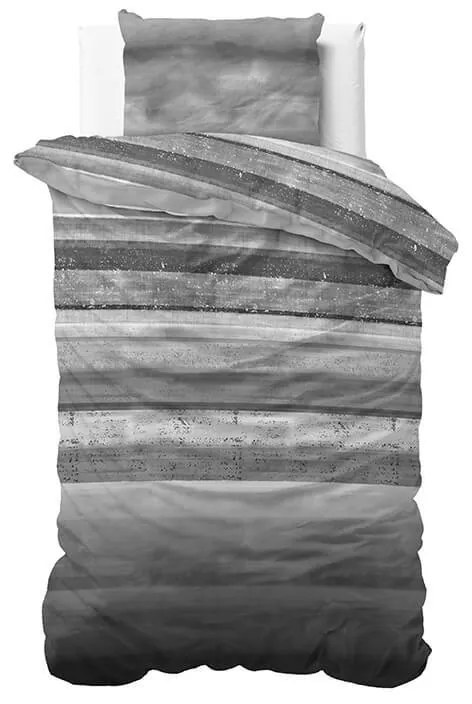 Sleeptime Elegance Marcus - Antraciet 1-persoons (140 x 220 cm + 1 kussensloop) Dekbedovertrek