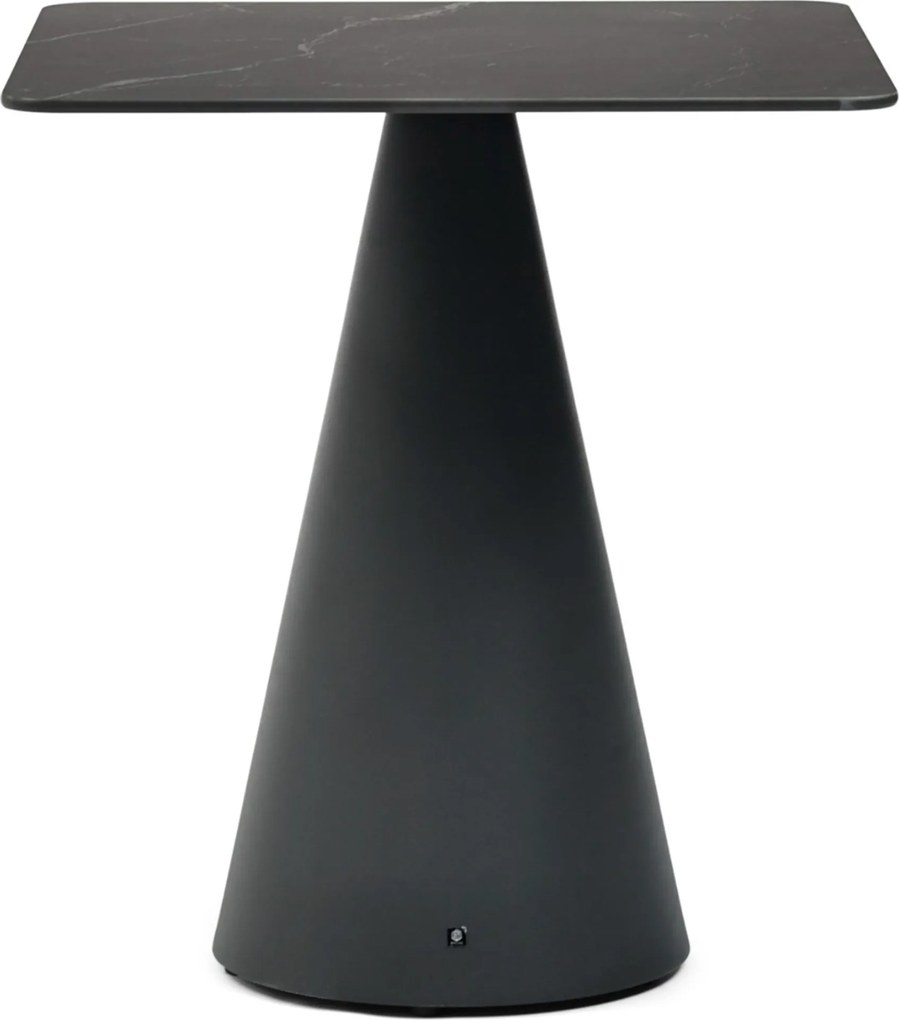 Dining Tuintafel vierkant 70 x 70 cm Grijs Santika Serino