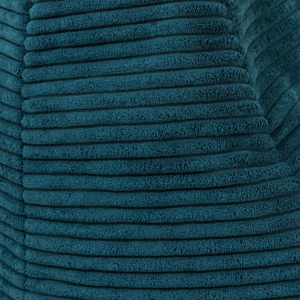 Cloudy Cord Zitzak Stoel - Donkergroen