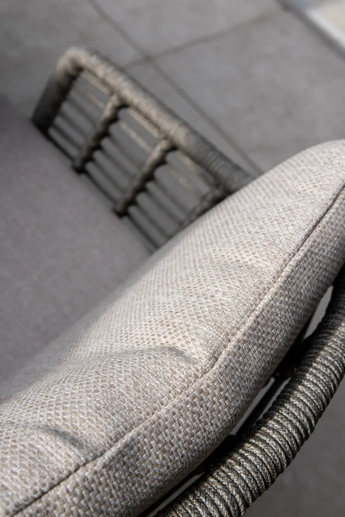 Taste by 4 Seasons Puglia tuinset terre met Manolo tafel met geprint keramisch blad 240 cm Tuinset   bruin weerbestendig